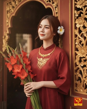 Kiềng cưới vàng ta (mã KC 62010)